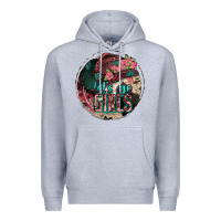 Heather Grey let's go girls Premium Hoodie - Jasminsmagicworld