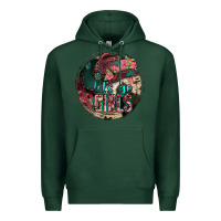 Sports Green let's go girls Premium Hoodie - Jasminsmagicworld