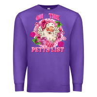 Purple on the petty list Premium Sweatshirt - MaliasSmallBusiness