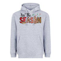 Heather Grey tis the season christmas debbie cake Heavyweight Hoodie - MaliasSmallBusiness