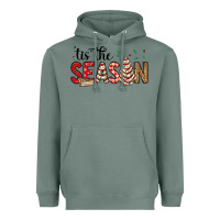 Sage tis the season christmas debbie cake Heavyweight Hoodie - MaliasSmallBusiness