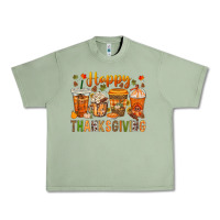 Oil Green western happy thanksgiving bbs Urban Heavy Tee - BundleAndBundleShop
