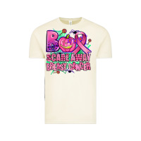 Vintage Arctic halloween boo with cancer ribbon breast cancer sca Vintage Tee - AdoDesignShop