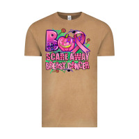 Vintage Camel halloween boo with cancer ribbon breast cancer sca Vintage Tee - AdoDesignShop