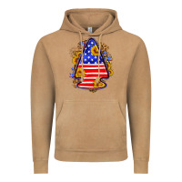 American Flag Arrowhead Vintage Hoodie | Teevron