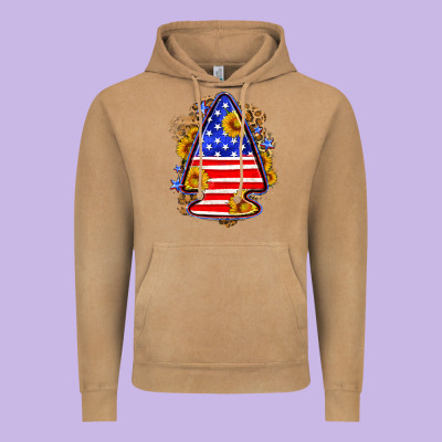 American Flag Arrowhead Vintage Hoodie Designed By Neo Western