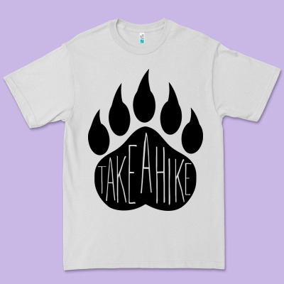 Premium Tee take a hike