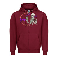 Burgundy not enough sage for this sht Zipper Hoodie - MaliasSmallBusiness
