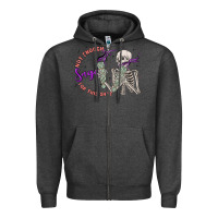 Charcoal Heather not enough sage for this sht Zipper Hoodie - MaliasSmallBusiness