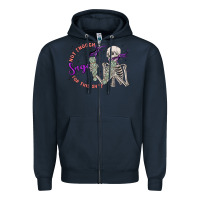 Navy not enough sage for this sht Zipper Hoodie - MaliasSmallBusiness