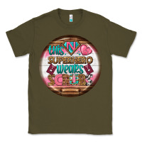 Army Green nurse round earrings 1 Classic Tee - BundleAndBundleShop