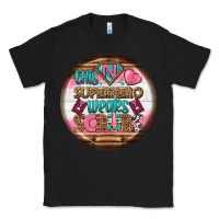 Black nurse round earrings 1 Classic Tee - BundleAndBundleShop