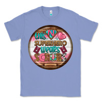 Colony Blue nurse round earrings 1 Classic Tee - BundleAndBundleShop