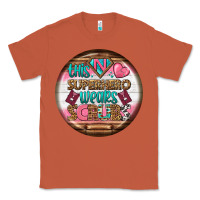 Copper nurse round earrings 1 Classic Tee - BundleAndBundleShop