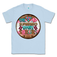 Dusty Blue nurse round earrings 1 Classic Tee - BundleAndBundleShop