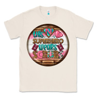 Natural nurse round earrings 1 Classic Tee - BundleAndBundleShop