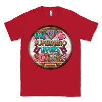Red nurse round earrings 1 Classic Tee - BundleAndBundleShop