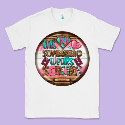 Nurse Round Earrings 1 Classic Tee Designed By Bundleandbundleshop