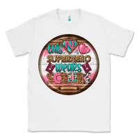 White nurse round earrings 1 Classic Tee - BundleAndBundleShop