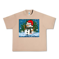 Burro snowy christmas snowman Urban Heavy Tee - BarkalooDesign