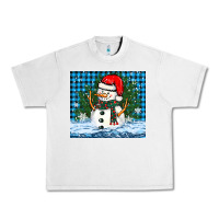 Lunar Rock snowy christmas snowman Urban Heavy Tee - BarkalooDesign