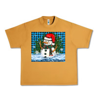 Peanut Butter snowy christmas snowman Urban Heavy Tee - BarkalooDesign