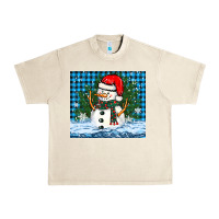 Sandshell snowy christmas snowman Urban Heavy Tee - BarkalooDesign