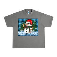 Tornado snowy christmas snowman Urban Heavy Tee - BarkalooDesign