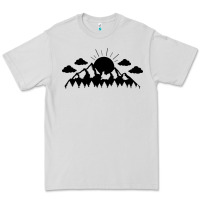 Dove Grey Mountain Premium Tee - Unal Design