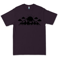 Plum Mountain Premium Tee - Unal Design