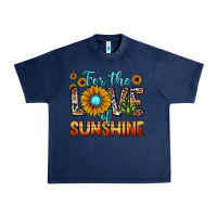 Navy for the love of sunshine Urban Heavy Tee - JahusDesignShop