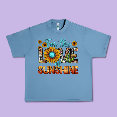 For The Love Of Sunshine Urban Heavy Tee Designed By Jahusdesignshop