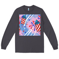 Smoke patriotic fireworks Long Sleeve Tee - BundleAndBundleShop