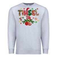 Heather Grey tinsel tits Premium Sweatshirt - MaliasSmallBusiness