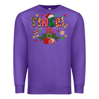 Purple tinsel tits Premium Sweatshirt - MaliasSmallBusiness
