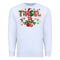 White tinsel tits Premium Sweatshirt - MaliasSmallBusiness