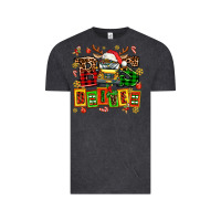 Vintage Black bus driver chrıstmas Vintage Tee - AdoDesignShop