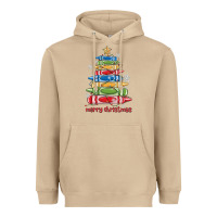 Mushroom crayons tree christmas Heavyweight Hoodie - MaliasSmallBusiness