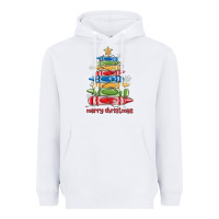White crayons tree christmas Heavyweight Hoodie - MaliasSmallBusiness