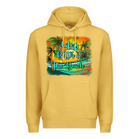 Antique Gold life is better at the beach Premium Hoodie - Jasminsmagicworld