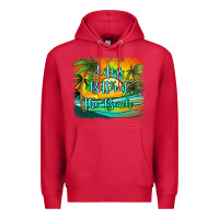 Cardinal life is better at the beach Premium Hoodie - Jasminsmagicworld