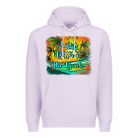 Lilac life is better at the beach Premium Hoodie - Jasminsmagicworld