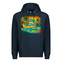 Navy life is better at the beach Premium Hoodie - Jasminsmagicworld