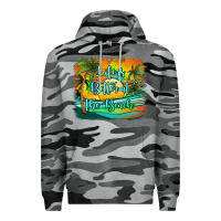 Slate Camo life is better at the beach Premium Hoodie - Jasminsmagicworld
