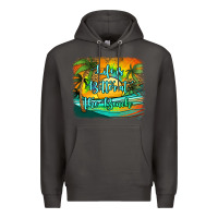 Smoke life is better at the beach Premium Hoodie - Jasminsmagicworld