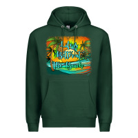 Sports Green life is better at the beach Premium Hoodie - Jasminsmagicworld