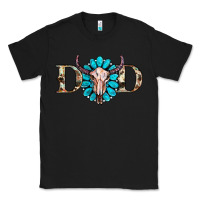 Black western dad with gemstone and skull Classic Tee - RanaPortraitStore