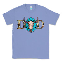 Colony Blue western dad with gemstone and skull Classic Tee - RanaPortraitStore