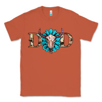 Copper western dad with gemstone and skull Classic Tee - RanaPortraitStore