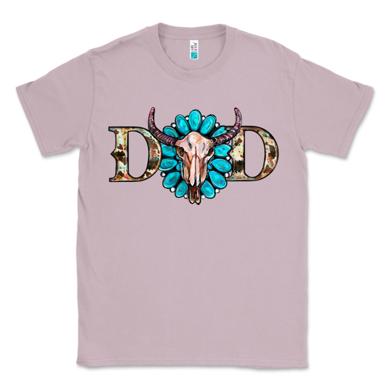 Western Dad With Gemstone And Skull Classic Tee by RanaPortraitStore | Teevron